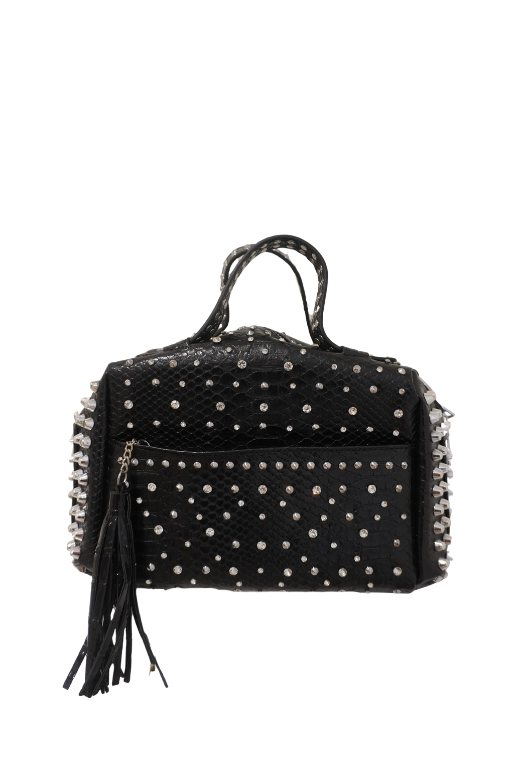 BLACK  STUD BAG