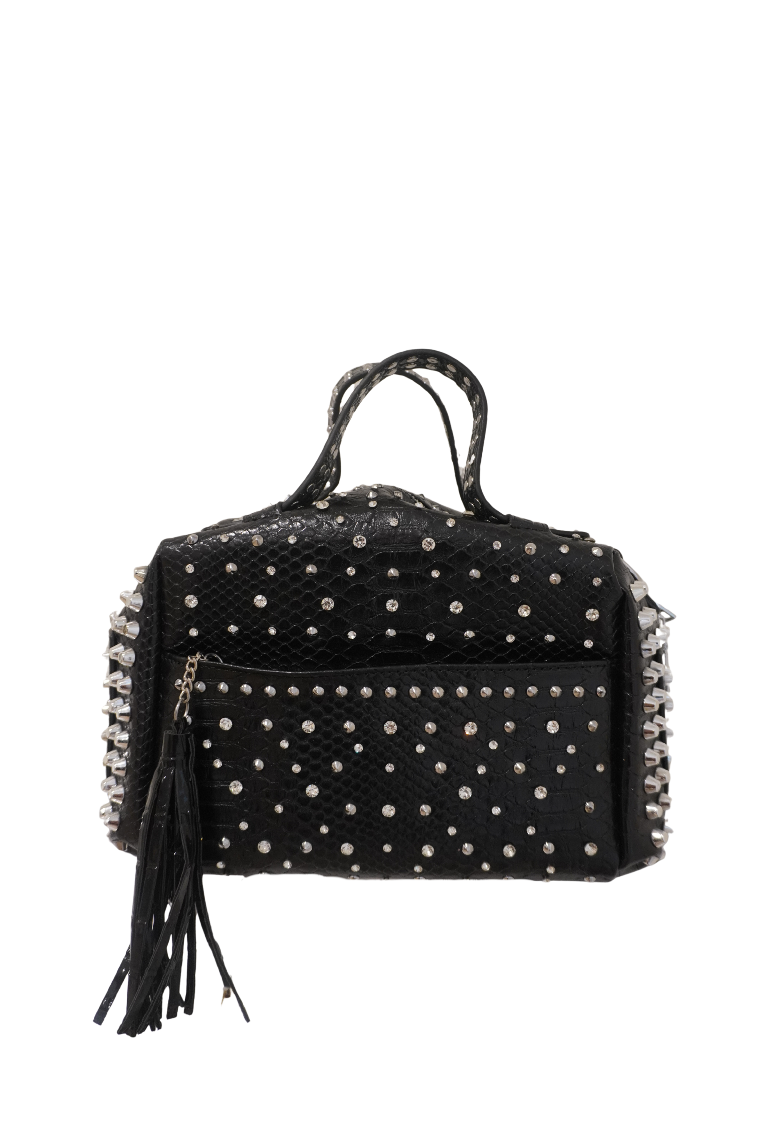 BLACK  STUD BAG