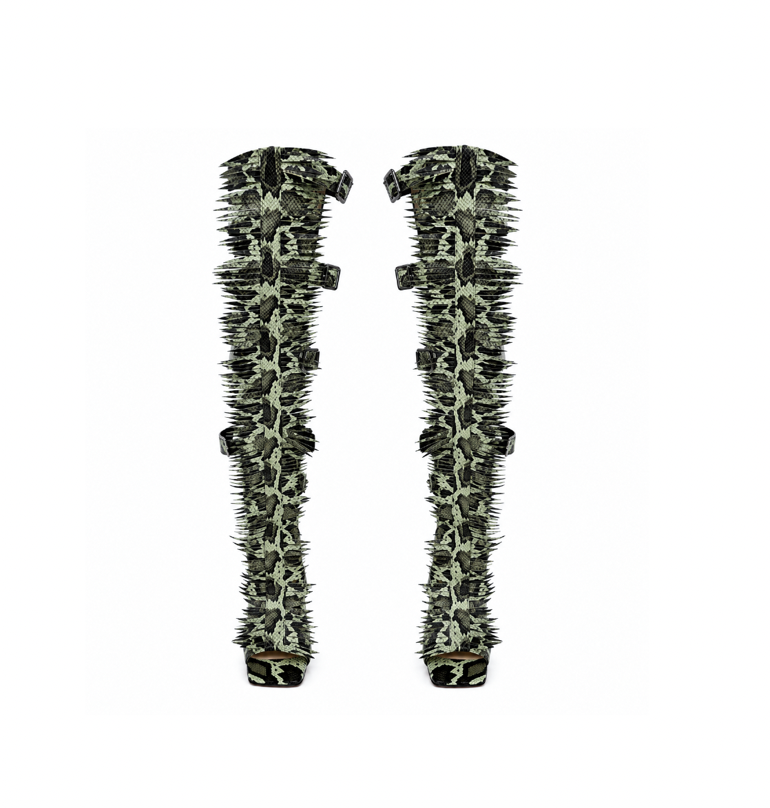 TLZLF X AZIAVAI MINT PYTHON HEEL